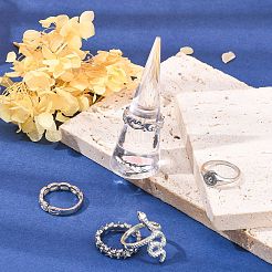 Acrylic Organic Glass Ring Displays&nbsp;X-RDIS-G005-04C