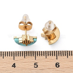 304 Stainless Steel Stud Earrings&nbsp;EJEW-Z089-37A-G