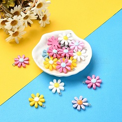 20Pcs Opaque Resin Pendants&nbsp;RESI-YW0001-62