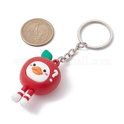Cartoon Fruits Duck PVC Plastic Keychain&nbsp;KEYC-JKC00661