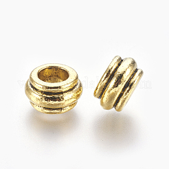 Tibetan Style Alloy Beads&nbsp;TIBEB-A10319-AG-FF