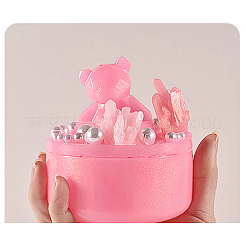 Column DIY Silicone Bear Storage Box Molds&nbsp;LS-DIY-G079-20C