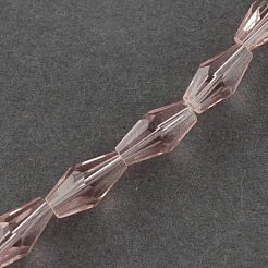 Glass Beads Strands&nbsp;GLAA-R026-8x4mm-M