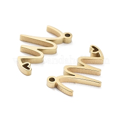 304 Stainless Steel Charms&nbsp;STAS-M327-02G-M