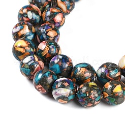 Natural Howlite Beads Strands&nbsp;G-Q017-C03-05