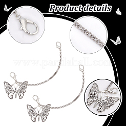Zinc Alloy Shoe Curb Chains&nbsp;FIND-PH0007-38B