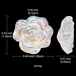 Transparent Glass Beads&nbsp;EGLA-YW0001-63