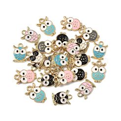 24Pcs 8 Styles Alloy Enamel Pendants&nbsp;ENAM-FS0003-48