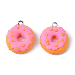 20Pcs Resin & Handmade Polymer Clay  Pendants&nbsp;FIND-FS0001-20