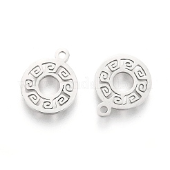 Tarnish Resistant 304 Stainless Steel Charms&nbsp;STAS-I151-35P