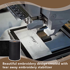 Auxiliary Embroidery Backing Paper&nbsp;DIY-WH0899-38A-02