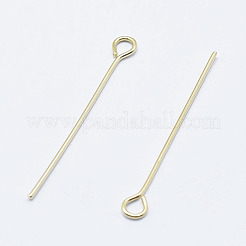 Brass Eye Pin&nbsp;KK-G331-09-0.7x45-NF