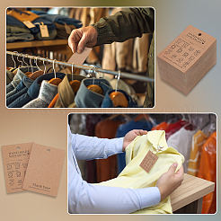 120Pcs Kraft Paper Handmade Price Tags&nbsp;CDIS-FG0001-60