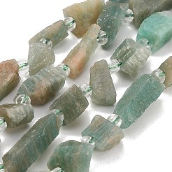 Natural Amazonite Beads Strands&nbsp;GG-CBA0B77-A25-02