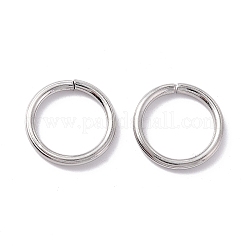 Non-Tarnish 304 Stainless Steel Open Jump Rings&nbsp;STAS-C040-01C-P