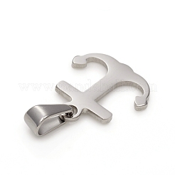 Tarnish Resistant 304 Stainless Steel Pendants&nbsp;STAS-I136-29A-P