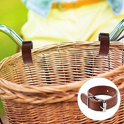 4 Pairs Imitation Leather Bicycle Basket Belt&nbsp;AJEW-CL0001-32B