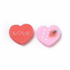 Handmade Polymer Clay Cabochons&nbsp;CLAY-A002-19