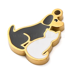 304 Stainless Steel Enamel Charms&nbsp;STAS-M105-24G