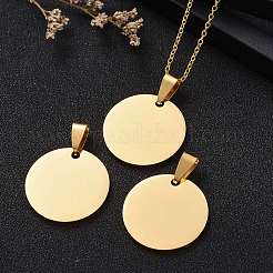 Ion Plating(IP) 304 Stainless Steel Pendants&nbsp;STAS-I311-05A-G