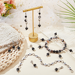 1Pc Acrylic Number Bead Knitting Row Counter Chains&nbsp;HJEW-BC0001-34D