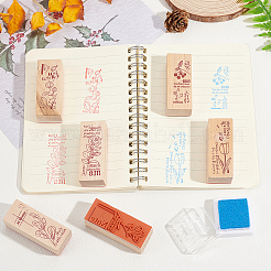 Wooden Stamps&nbsp;AJEW-OC0001-66B