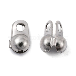 Tarnish Resistant 304 Stainless Steel Bead Tips&nbsp;STAS-R063-22
