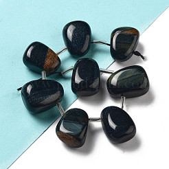 Natural 3-Color Tiger Eye Beads Strands&nbsp;G-P528-E11-01