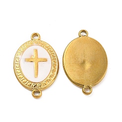 201 Stainless Steel Enamel Connector Charms&nbsp;STAS-P320-15G