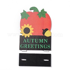 Natural Wood Display Decorations&nbsp;DJEW-O001-26