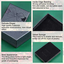 10Pcs Cardboard Jewelry Boxes&nbsp;CBOX-PH0002-09B