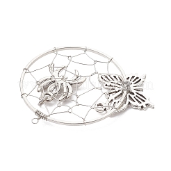 Halloween Tibetan Style Zinc Alloy Pendants&nbsp;PALLOY-JF02652