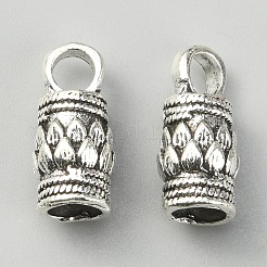Zinc Alloy Cord End&nbsp;FIND-WH0144-86F-AS