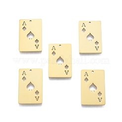 Ion Plating(IP) 201 Stainless Steel Pendant&nbsp;STAS-B027-11G