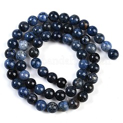 Natural Dumortierite Beads Strands&nbsp;G-G167-A06-6MM