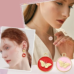 20Pcs Alloy Enamel Pendants&nbsp;FIND-YW0010-99