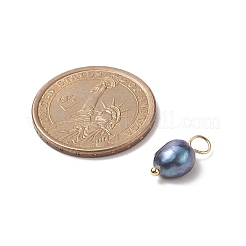 Natural Cultured Freshwater Pearl Pendants&nbsp;PALLOY-JF01949-01
