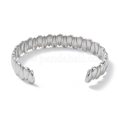 304 Stainless Steel Cuff Bangles for Women&nbsp;BJEW-Z078-13P