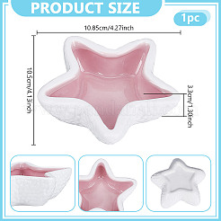 Porcelain Pet Food Bowl&nbsp;AJEW-WH0248-699A
