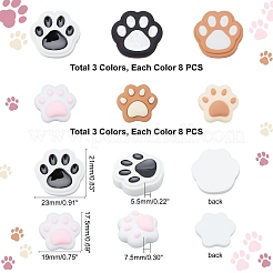 48Pcs 2 Style Resin Cabochons&nbsp;RESI-PH0001-48