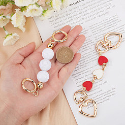2Pcs 2 Style Bag Chain Extension Straps&nbsp;AJEW-GF0003-25A