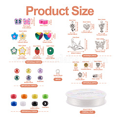 DIY Fruit Bracelet Making Kit&nbsp;DIY-TA0008-96