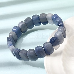 Natural Blue Aventurine Beaded Stretch Bracelets for Women Men&nbsp;BJEW-D461-02A