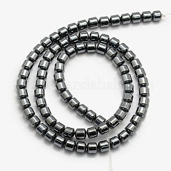 Magnetic Synthetic Hematite Column Beads Strands&nbsp;G-L196B-01B
