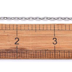 Tarnish Resistant 304 Stainless Steel Cable Chains&nbsp;CHS-K002-02-3mm