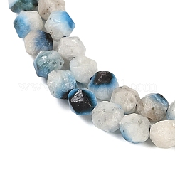 Natural Blue Ice Glacierite Stone Beads Strands&nbsp;G-B092-A01-01