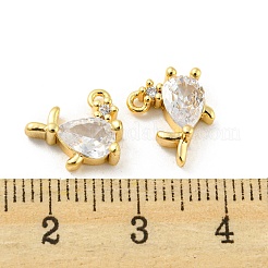Brass Charms&nbsp;KK-D090-07G