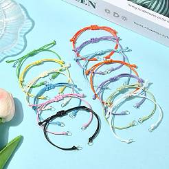 24Pcs 12 Colors Waxed Polyester Cord Bracelets Making&nbsp;BJEW-FS00028