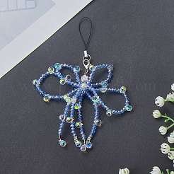 1Pc Glass Mobile Straps&nbsp;HJEW-SZ0001-59D
