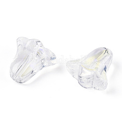 Transparent Electroplate Glass Beads&nbsp;EGLA-N012-03